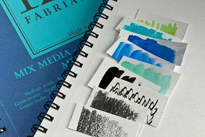 Fabriano 1264 Mixed Media Pad, 11" x 14", 110 lb.