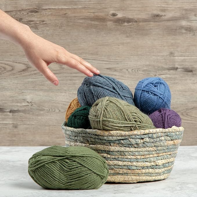 Knit Picks Wool of The Andes Pastel Multi Pack 100% Wool Worsted Weight Yarn Pack (10 Balls - Soft)