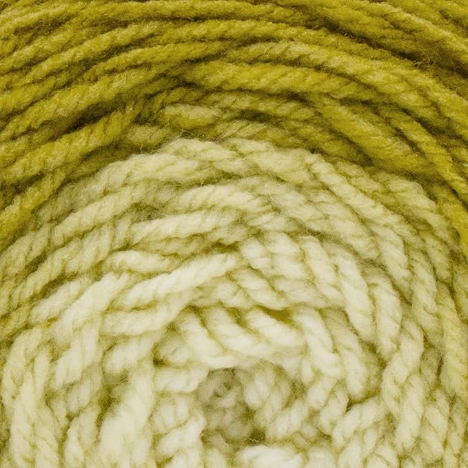 Lion Brand Yarn Mandala Gradient, Multicolor Yarn for Knitting, Crochet and Crafting, Olive, 1 Pack