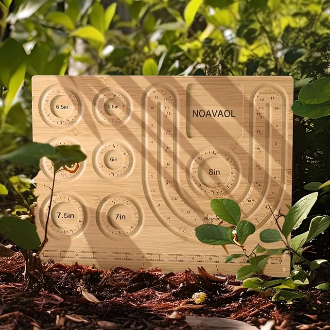 NOAVAOL Bead Boards for Jewelry Making, Combi Bamboo Beading Board for Jewelry Bracelet Making, Beading Trays Jewelry Design Mats for Necklace, Bracelet, DIY Design