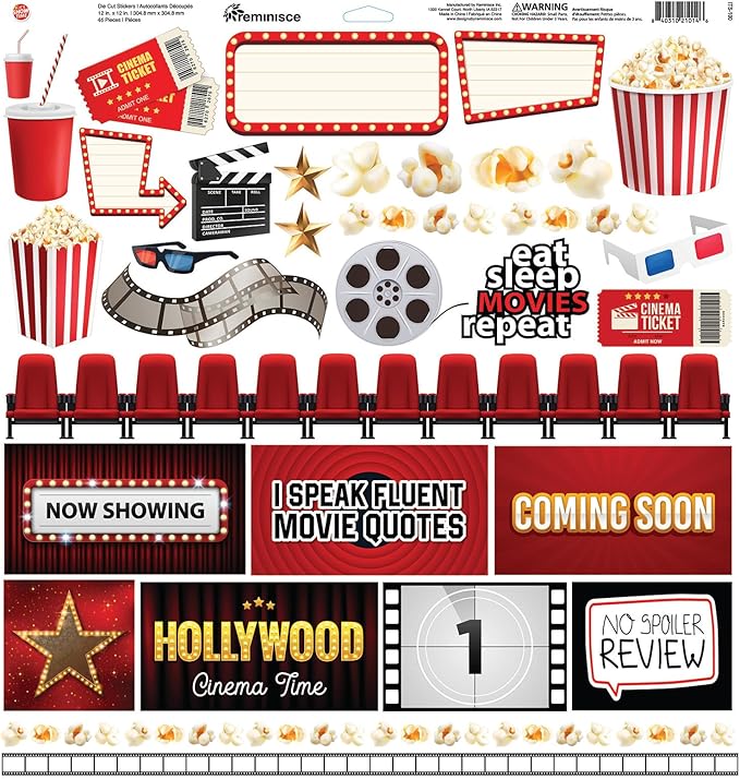 Reminisce ITS Showtime Scrapbook Collection KIT