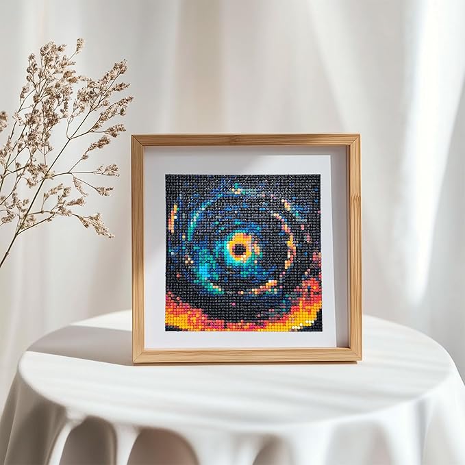 LuwoArte 6 Pack Diamond Painting Kits for Adults – Art of the Universe & Outer Space Style– Full Drill DIY Paint Gem Art for Adults – Brilliant 5D Diamond Painting Kit – Relaxing Craft for Wall Décor