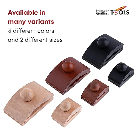 Classy Clamps Wooden Quilt Wall Hangers - 2 Large Clips (Light) and Screws for Tapestry and Wall Hangings - Quilt Rack