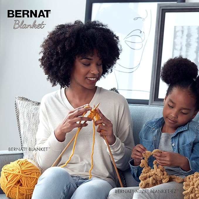 Bernat Blanket Dark Gray Yarn - 3 Pack of 150g/5.3oz - Polyester - 6 Super Bulky - 108 Yards - Knitting/Crochet