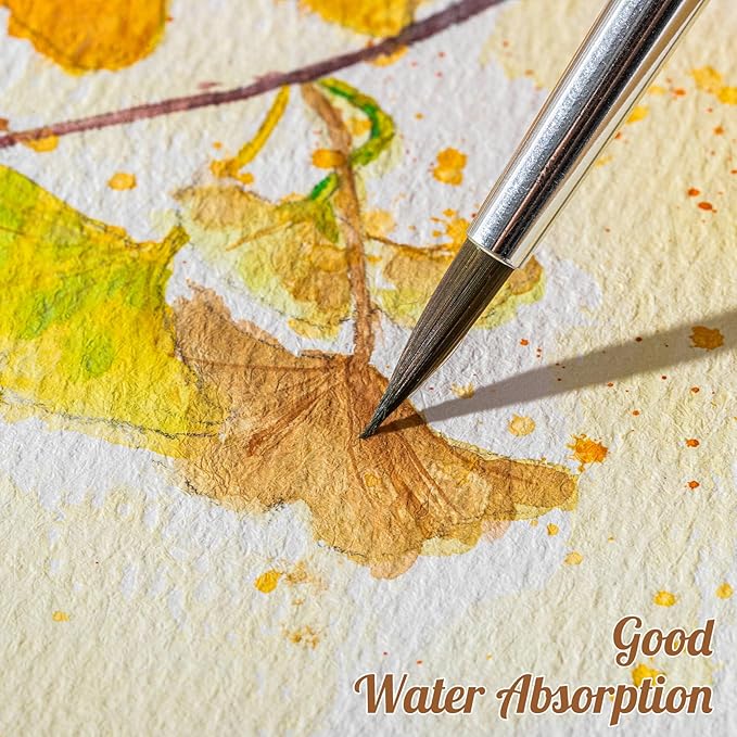80 Sheets Watercolor Paper Bulk, 110 lb/230 GSM Cold Press Paper White Water Color Paper for Kids Child Students Adults Artists Drawing Wedding Gift Cards(8.5x11 Inch)