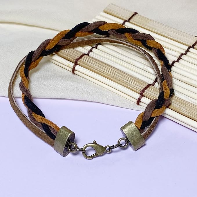 Brass Flat Leather Cord End Caps 50 pcs Round Tassel End Caps Barrel End Caps Bracelet Making Supplies Leather Bracelet Making Kit Silver Cord End Cap Kumihimo Kit
