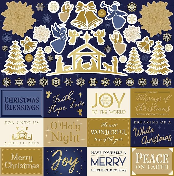 Reminisce Christmas Blessings Scrapbook Collection Kit