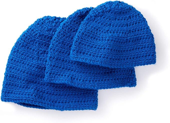 Caron One Pound Solids Yarn, 16oz, Gauge 4 Medium, 100% Acrylic - Royalty- For Crochet, Knitting & Crafting ( 1 Piece )