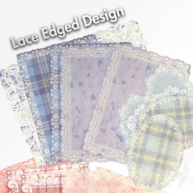 OKUPAN Vintage Floral Scrapbook Paper & Journaling Stickers (100pcs) Assorted Set (Blue) - Junk Journal Supplies for Bullet Journaling, Retro Crafts, Planner, Mixed Media, Collage Card Album