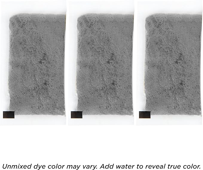 Tulip One-Step Tie-Dye Kit , 3 Fabric Dye Refill Packs, Packs, Gray