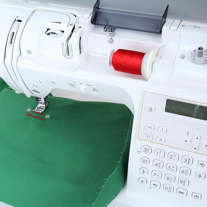 Threadart 60 Weight Micro Embroidery Thread | Fine Line Lettering & Bobbin Thread | 1000m Spools - 30 Colors Available - Green