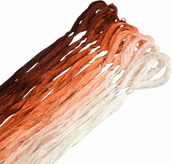 Mulberry Silk Floss Embroidery Thread Floss-Cross Stitch Threads China Silk Woven Jewelry Threads DIY Sewing Kits (30)