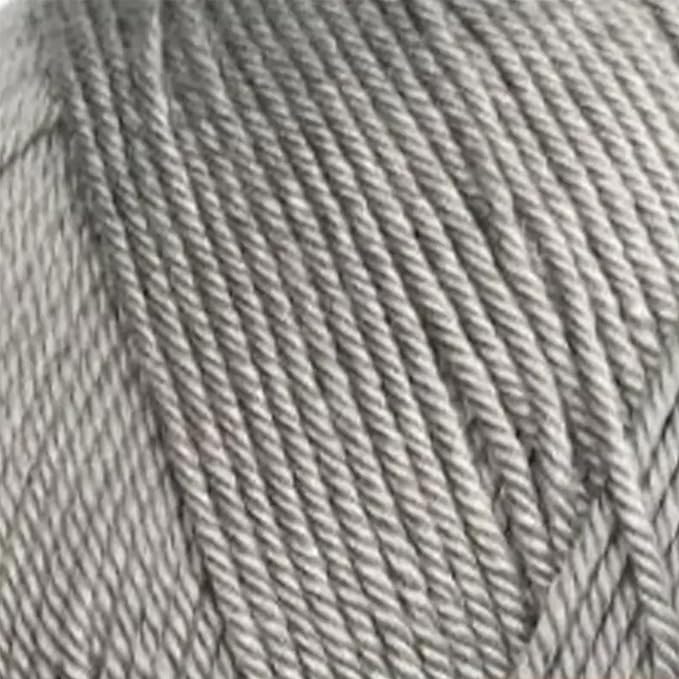 Estako Dream, 100% Microfiber Acrylic Yarn, Soft, Super Fino/Fingering Weight (1) for Crochet and Knitting 3.5 Oz (100g) / 382 Yrds (350m) (70997 - Grey)