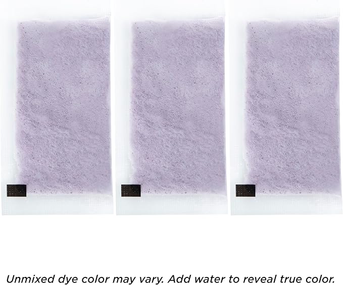 Tulip One-Step Tie-Dye Kit , 3 Fabric Dye Refill Packs, Packs, Lavender