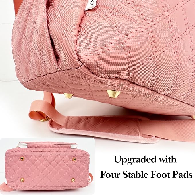 VERONLY Crochet Bag Yarn Storage, Large Knitting Tote with Padded Crochet Hook Organizer, Tote with Multiple Compartments for Crochet Lovers, Knitting Accessories, Unique Valentines Gifts for Her