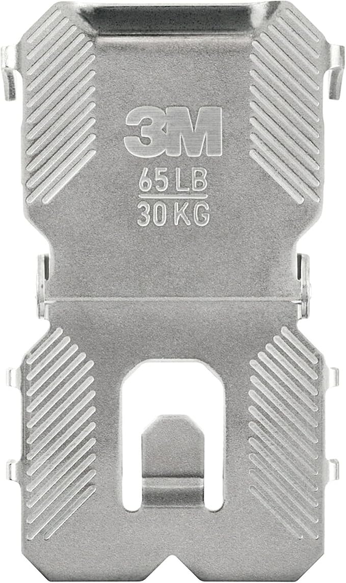 3M CLAW(TM) 65 lb. Drywall Picture Hanger With Spot Markers, Heavyweight Hanging Solution for Room Decor and Office Decor, Including Mirrors or Large Art – 3 Pack