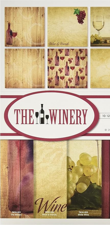 Reminisce The Winery Collection Kit Multicolor, 12" by 12"