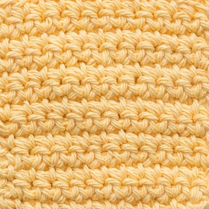 Lily Sugar'n Cream 100% Cotton Yarn 6-Pack Bundle with Bella's Crafts Stitch Markers (Pastel Solids)