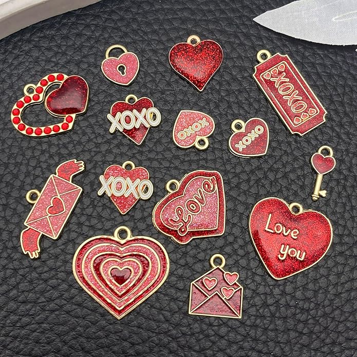 Jewelry Making Charms Pendants for Bracelet Bulk lot Necklace Earrings Keychain Charms Beads DIY Kit Trendy Craft