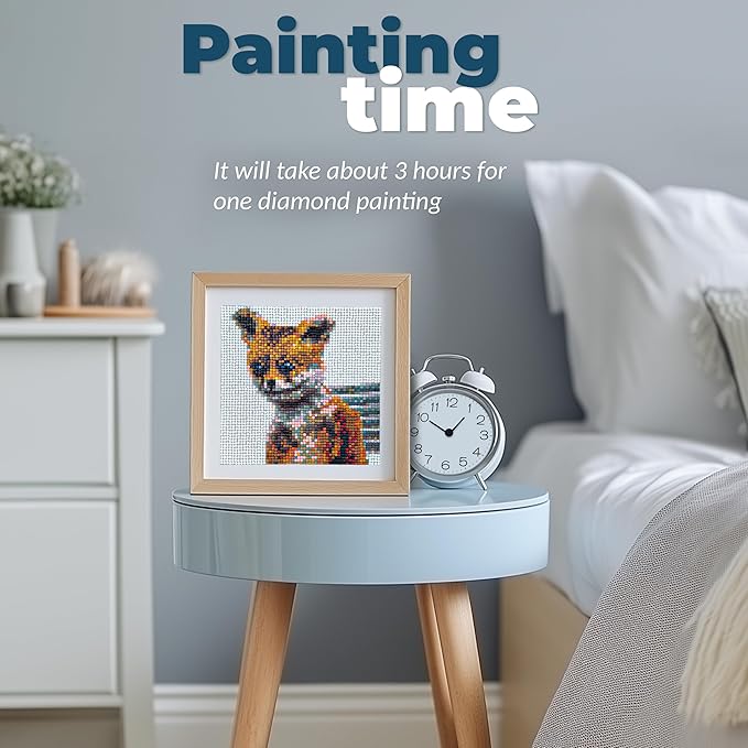LuwoArte 6 Pack Diamond Painting Kits for Adults – Funny Meme Animals – Full Drill DIY Paint Gem Art for Adults – Brilliant 5D Diamond Painting Kit – Relaxing Craft for Home Wall Décor