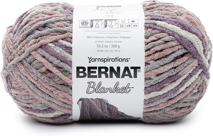 BERNAT BLANKET BB, PURPLE HAZE
