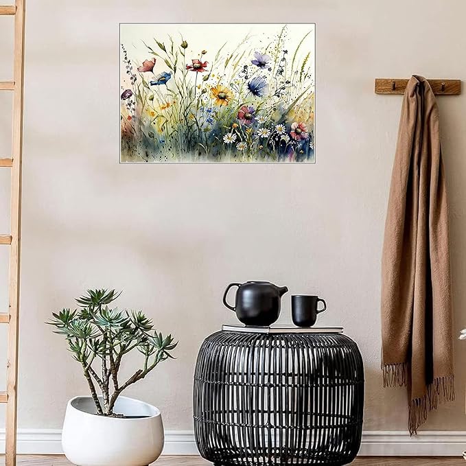 WUDWL Diamond Painting Kits for Adults - Flower DIY 5D Diamond Art Kits Full Drill Diamond Dots Paintings with Diamonds Gem Art and Crafts Home Decor 12x16inch