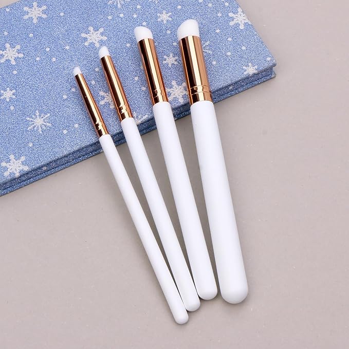 UNIMEIX Mini Blending Brushes for Card Making, Dry Miniature Painting Set Background Blender Paint Brushes Small Detailed Paint Brushes (12 Pack)