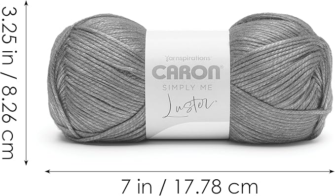 Caron Simply Me Luster Ruby Yarn - 2 Pack of 170g/6oz - 65% Nylon, 35% Acrylic - #4 Worsted (Medium) - 360 Yards - Knitting/Crochet