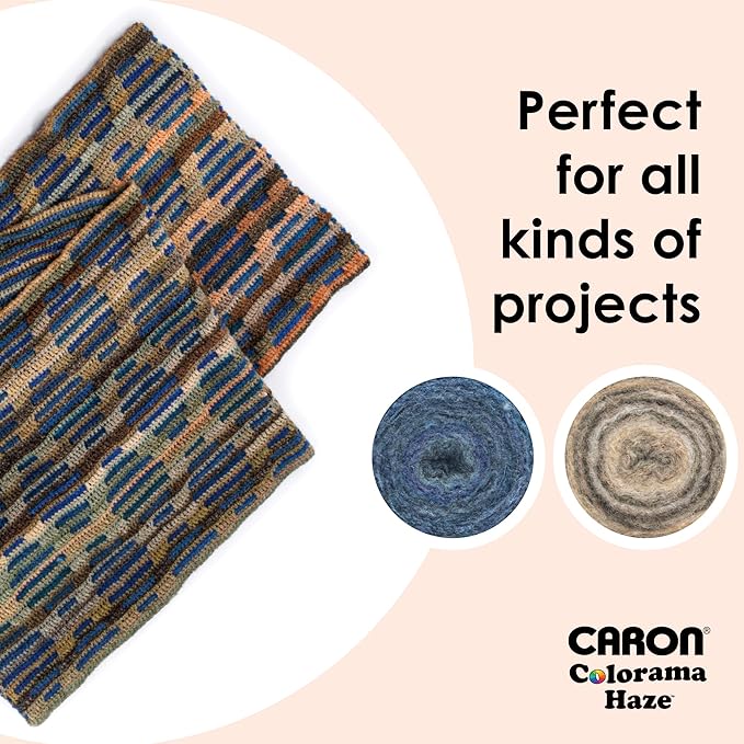 Caron Colorama Haze Midnight 2 Pack of 227g Yarn