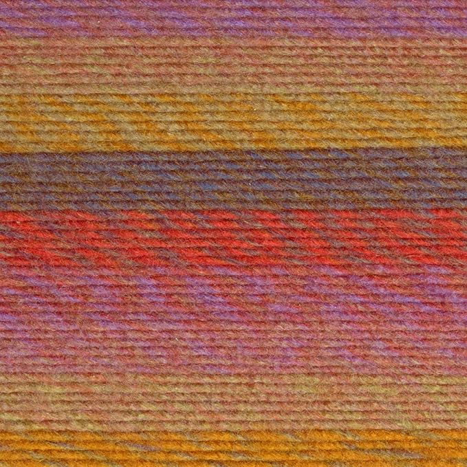 Lion Brand Yarn Ferris Wheel Yarn, Roving Multicolor Yarn for Knitting, Crocheting, and Crafts, 3 Pack, Buttercup