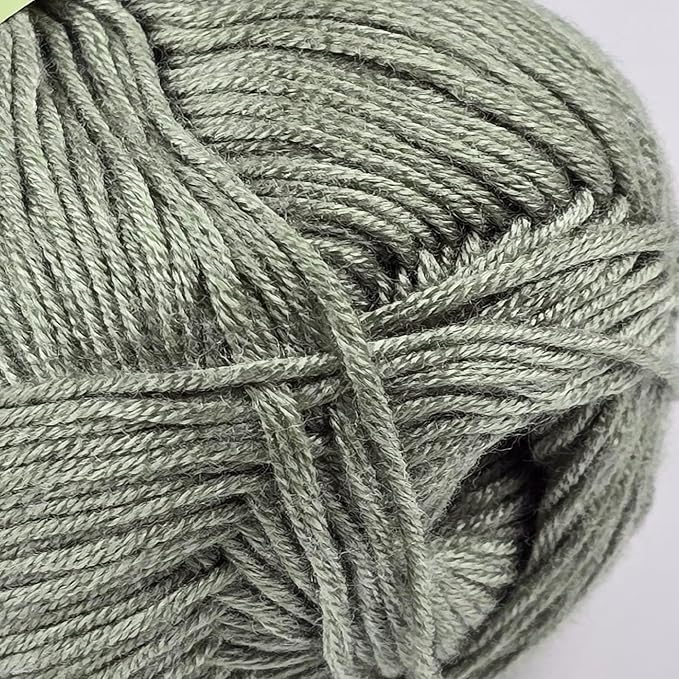 10-Pack of Yonkey Monkey 500 Grams Yarn - 70% Rayon derived from Bamboo, 30% Cotton - Imported - Pea Green 9012