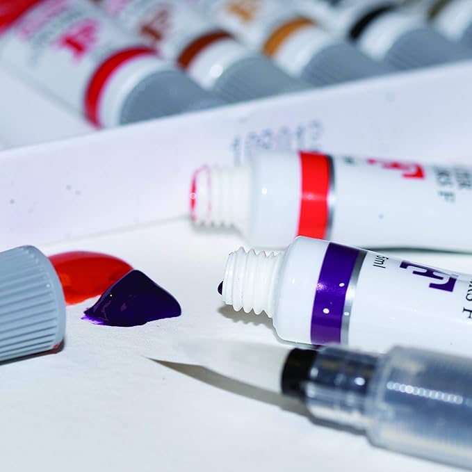 Pentel Arts Water Colors, Assorted, 5ml Tubes, 12 Color Set (WFRS-12)