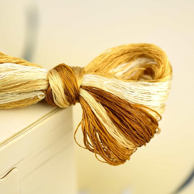 Mulberry Silk Floss Embroidery Thread Floss-Cross Stitch Threads China Silk Woven Jewelry Threads DIY Sewing Kits (36)