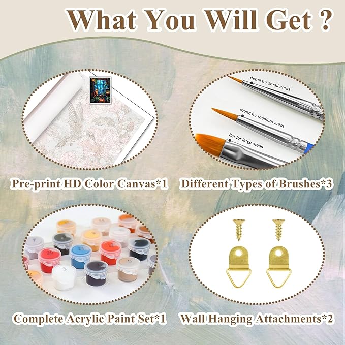 HMZephitiquc Night Paint by Numbers Kit for Adults Beginners, Adult Paint by Number Cat, Night Painting by Numbers for Adults, Easy Oil DIY Craft Home Wall Decor 16x20 in