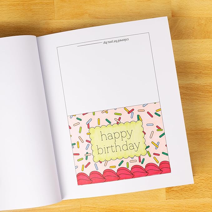 Elyse Breanne Design, Sincerely Yours Coloring Book, 20 Color-in Cards and Envelopes for Every Occasion