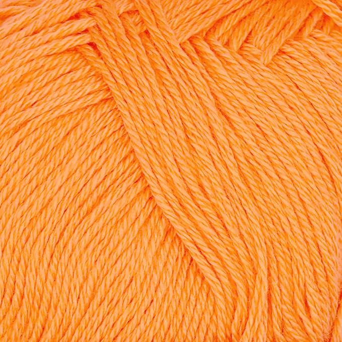 JubileeYarn Baby Soft Bamboo Cotton Yarn - 50g/Skein - Fresh Nectarine - 4 Skeins