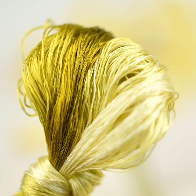 Natural 100% Mulberry Handmade Embroidery Silk Thread Silk Floss (63)