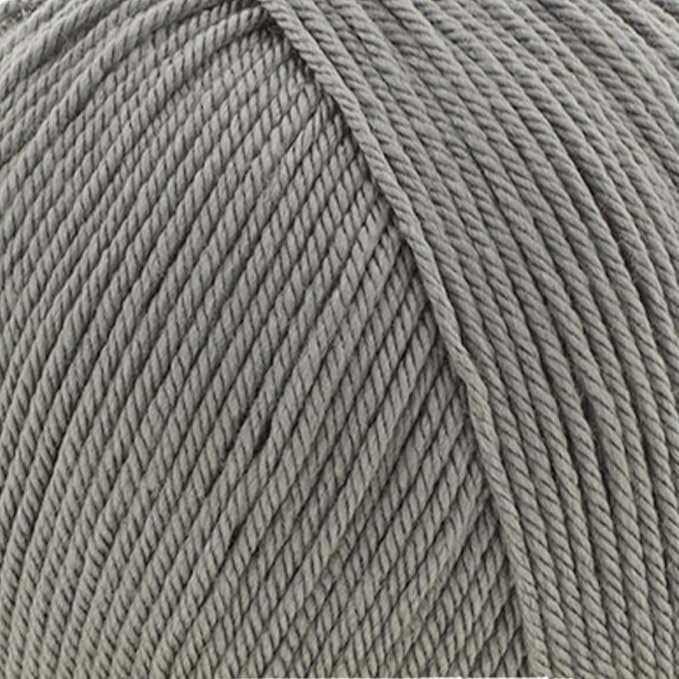Silky Touch Acrylic Yarn - Soft Sport Weight Yarn for Crochet & Knitting - 100g / 383yds - 100% Microfiber Acrylic - Lightweight Fine Smooth Yarn(Gray - Charcoal Gray, 1 Skein)