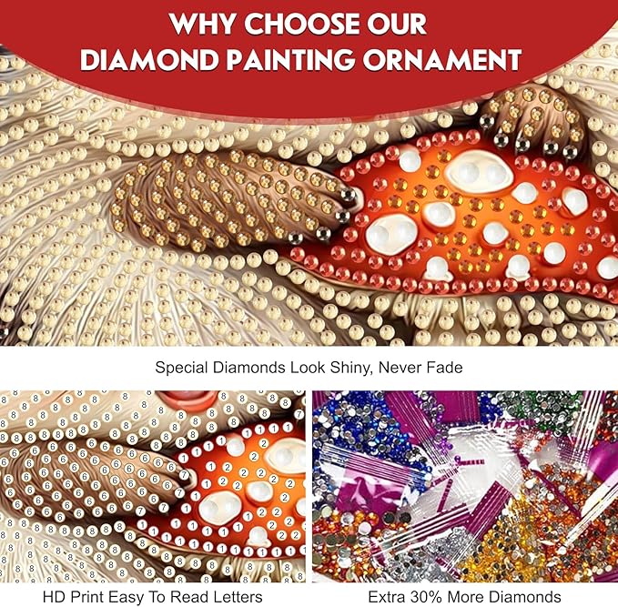 Hanging Diamond Art Kit for Adult, Autumn Hedgehog, 5D Special Shaped Rhinestone Diamond Painting Ornament, Cute Hedgehog, DIY Acrylic Diamond Art Painting Window Pendants Home Garden Wall Decor