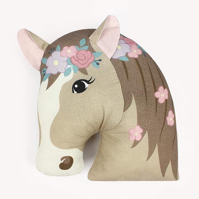 kullaloo Horse-Themed Fabric Panel Sewing Kit ✦ Cut & Sew DIY Project for Kids & Beginners ✦ Includes 8 Projects – Great for Girls, Boys, and Family Craft Time (Horse Love)