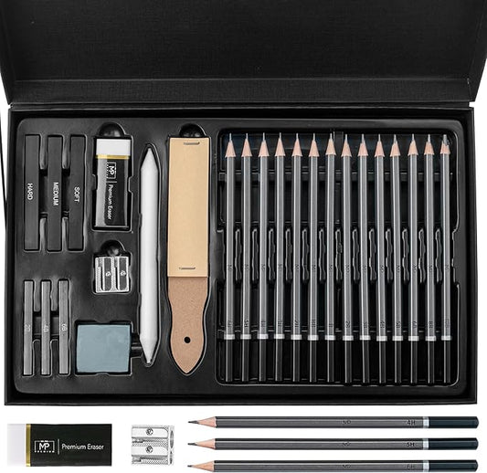 Mr. Pen- Sketching Pencils Set, 25 pcs, Art Set, Graphite Pencils for Sketching
