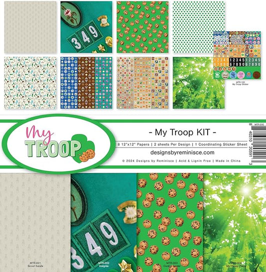 Reminisce My Troop Scrapbook Collection Kit