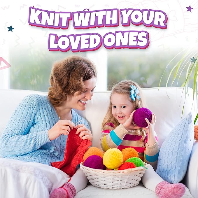 TYH Supplies 10 Acrylic Yarn Skeins SHK Collection | 700 Yards Soft DK Light Worsted Yarn for Knitting, Crocheting & Craft Projects – Crochet Kit for Beginners, Amigurumi, Small Gifts & Home Décor