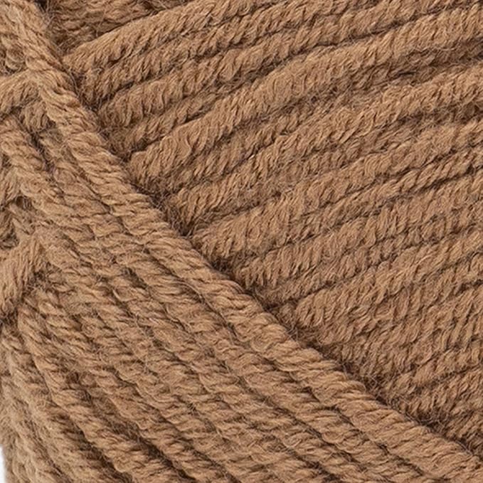 Lion Brand Yarn, Color Theory Worsted Weight Yarn for Knitting and Crochet, Nutmeg, 1 Pack, Acrylic Fiber with Modern Color Palette, Perfect for Sweaters, Hats and Cozy Blankets