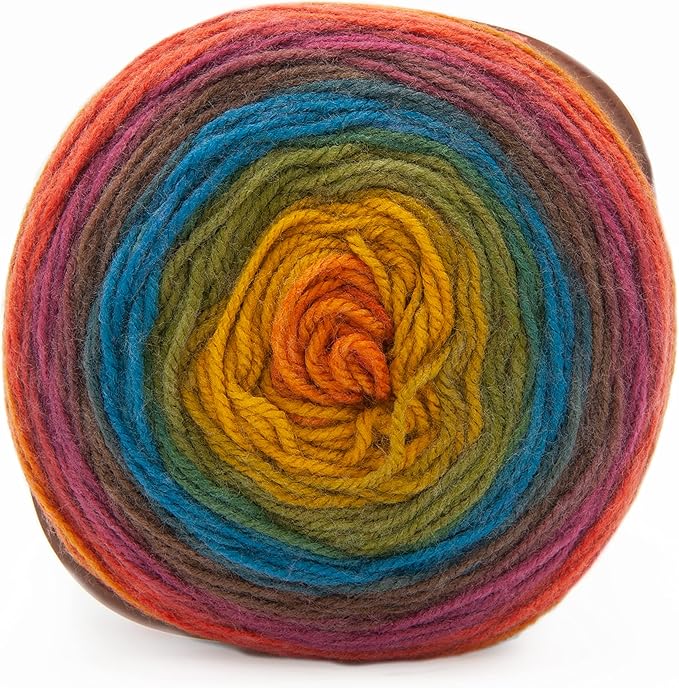 (1 Skein) Lion Brand Yarn Mandala Yarn, Chimera