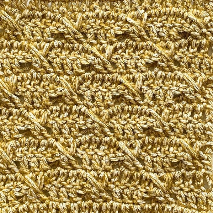 Cotton to The Core Cotton Yarn for Crocheting, 6-Pack (852 Yds / 300G), Free Patterns, Beginners Friendly - Soft Baby Yarn for Knitting - 3 DK Light Worsted Weight - Butterscotch Brown
