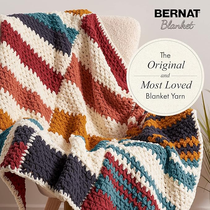BERNAT BLANKET BB, STORMY GREEN