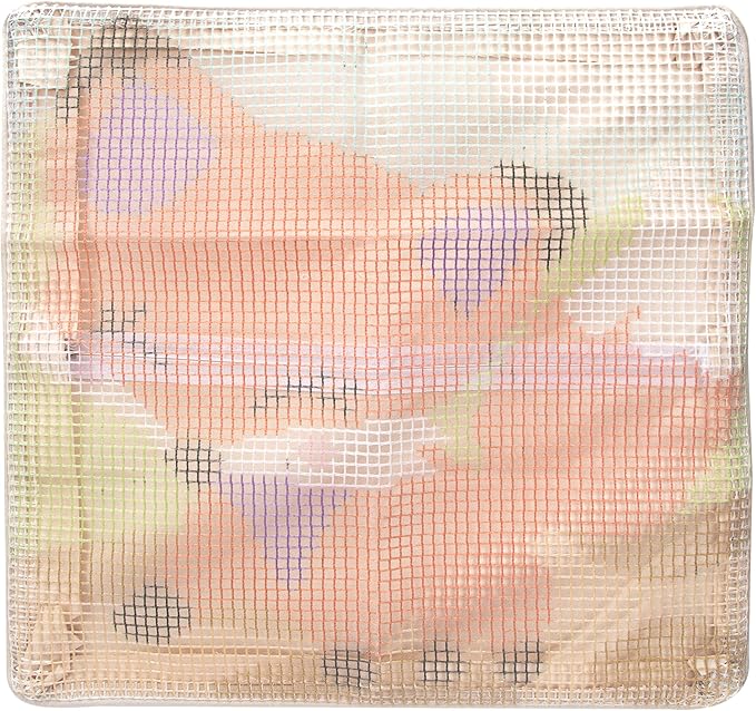 LUBOT 17" X 17" Fox Latch Hook Kits for Adults Rug Pillow Cover with Printed Canvas Pattern Crochet Kit for Beginners