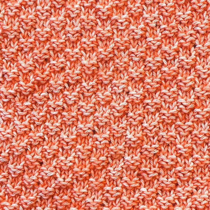 Cotton to The Core Cotton Yarn for Crocheting, 6-Pack (852 Yds / 300G), Free Patterns, Beginners Friendly - Soft Baby Yarn for Knitting - 3 DK Light Worsted Weight - Pumpkin Orange