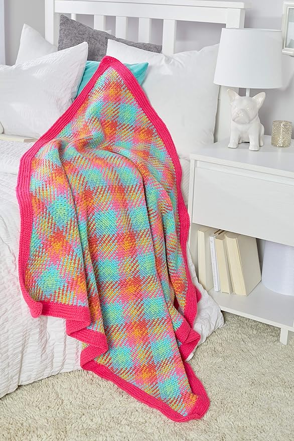 RED Heart Super Saver Yarn, Stripe - Calm
